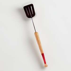 Vintage Spatula Slotted Baseball Bat Long Server Wooden Handle Bbq